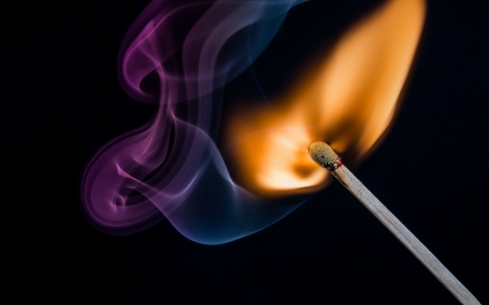 Match - one, fire, match, wallpaper