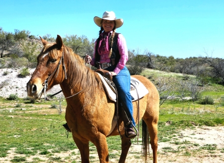 True Cowgirl - style, girls, western, women, models, hats, ranch, cowgirls, horses, fun, female, boots, fashion