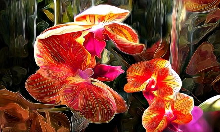 Orchid - Paintography Art - Orchid, Pingoraphy, Nature, Flowers