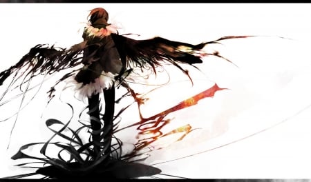 Mysterious Angel - Fantasy, Random, Anime, Angel