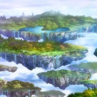 Anime Flying Islands