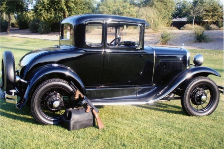 Dillingers Ride - model a, ford, dillinger, vintage