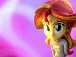 Keyhole Sweater Sunset Shimmer Wallpaper