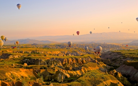 Balloon Party - Balloon, nature, air, sky