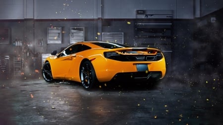 McLaren - drive, cars, mclaren, wheel