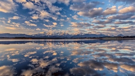 Sea of Clouds - lake, nature, sea, clouds