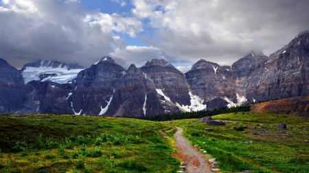 Splendid our planet - cloud, mountains, failda, nature