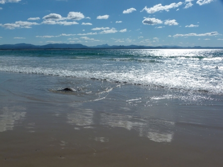 only the sea and the sky - nature, sky, beach, photogtaphy, sea