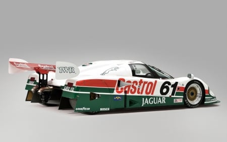 jaguar xjr9 - racecar, british, jaguar, castrol