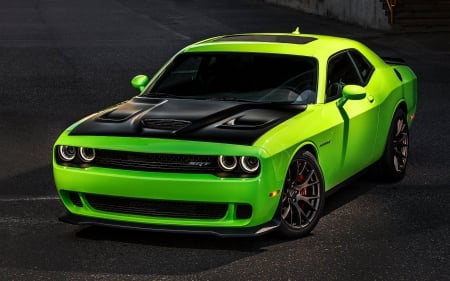 2016 Dodge Challenger SRT8 - vehicles, dodge challenger, dodge, cars, green cars, dodge challenger srt8