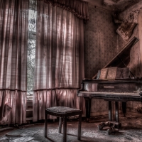 Room with Piano