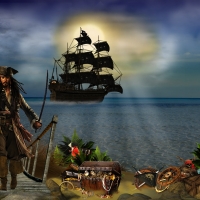 *Jack Sparrow treasure island*