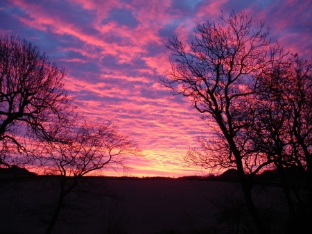 beautiful sunset - sky, gorgeous, sunset, beaiutiful