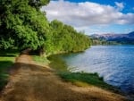 Path along the lake