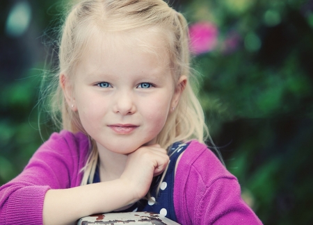 little girl - bonny, cute, beautiful, childhood, blonde, adorable, girl, eyes, belle, white, little, dainty, desktopnexus, fun, photography, face, child, pink, pretty, baby, comely, beauty, sweet, kid, blue, sightly, fair, nice, people, lovely, pure