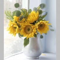 Sunflowers bouquet