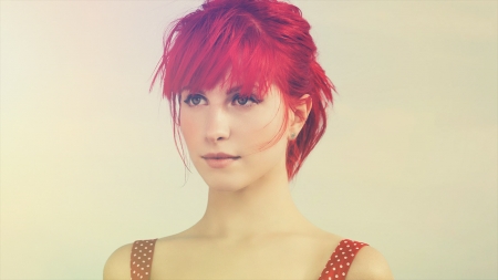 Hayley Williams - women, williams, red, hairs, hayley