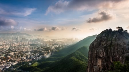 Hong Kong - view, photo, kong, hong