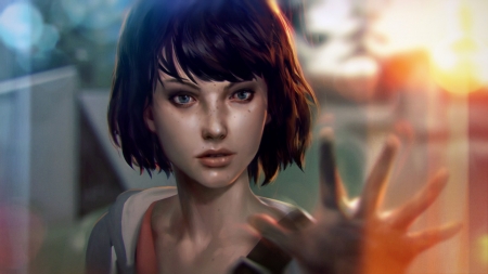 Life is Strange - character max, game girl, hot, concept art