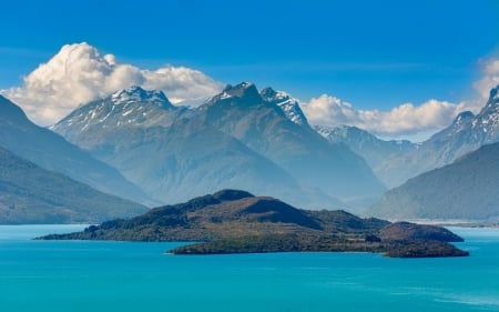 Mountain - sky, lake, mountain, cloud