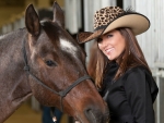 Cowgirl and her Friend