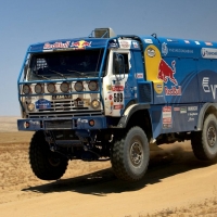 Kamaz Red Bull Dakar Rally Truck