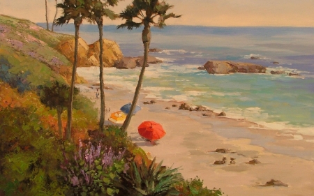 Summer painting - Wallis, Sean, art, painting