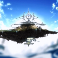 Anime Flying Island