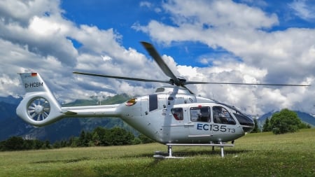 Airbus Helicopter EC135t3 - Helicopter, Transport, Landing, Airbus