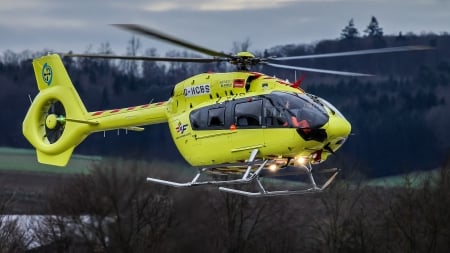 Airbus EC145t2 Ambulance Helicopter - ambulance, airbus, transport, helicopter