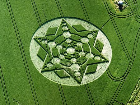 Untitled Wallpaper - crop circles