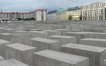 Widescreen Berlin - monument, europe, druffix, never come back, city, holocaust, germany, memorian, view, berlin, wallpaper