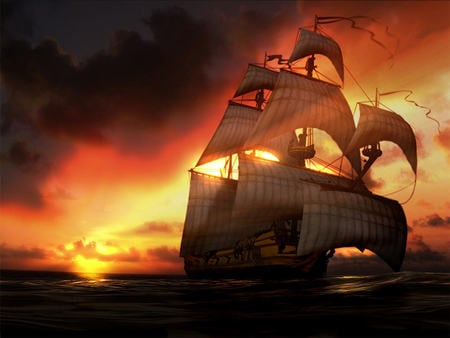 age of pirates - ship, pirates, tales, wallpaper, age, caribbean