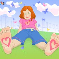 Red-haired Girl Wallpaper 