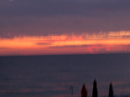 Melbourne Beach Florida Ocean Sunrise - ocean sky, beach, sun