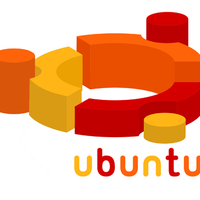 ubuntu tall logo & text