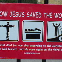 Jesus Resurrection Sign