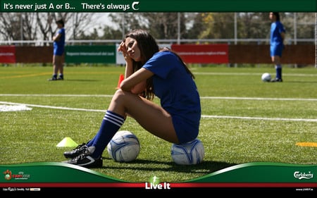 CARLSBERG LIVE IT - -, football, carlsberg