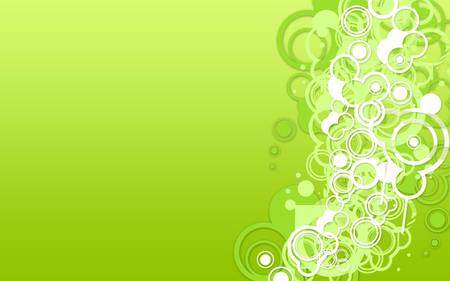 Crazy Abstract Circles - abstract, ressource, graphic, image, green, wallpapers, art, wallpaper