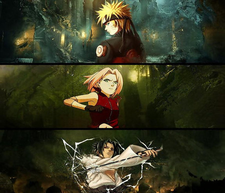 Team 7 - sasuke, team 7, naruto, sakura