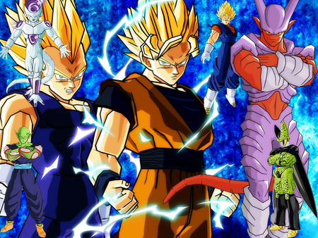 DBZ wallpaper - dbz, heroes, villians