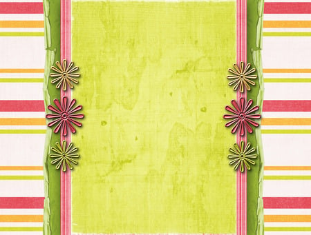 Summer Stripe - horizontal, stripes, vertical, flowers, summer colours