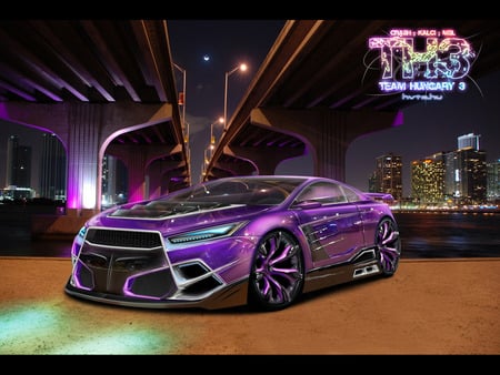 Ford TH3 Tuning - cars, ford, tuning, automotive art