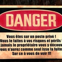 Danger Sign