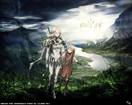 Claymore  - claymore, girl, artwork, 47, anime