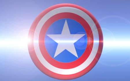 Shield flare - shield, captain america, logo, marvel, emblem, comic