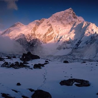 Mount Nuptse Himalaya  Mountains