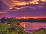 Sunset on Norris Lake