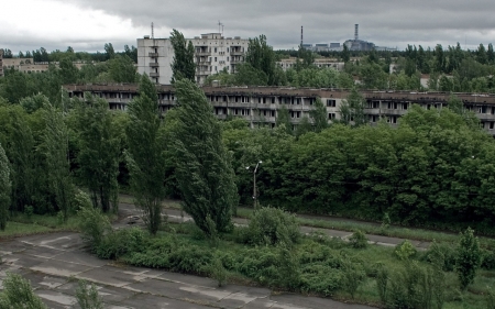 Chernobyl - dead, city, abandoned, Chernobyl