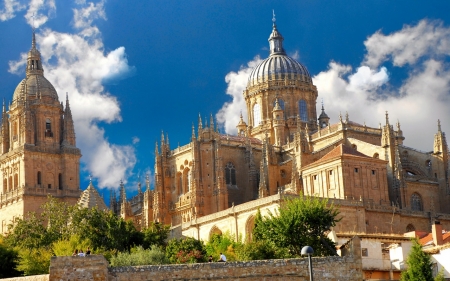 Spain - cloud, city, Spain, sky